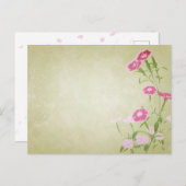 やさしさを届ける*撫子のポストカード POSTKARTE (Vorne/Hinten)