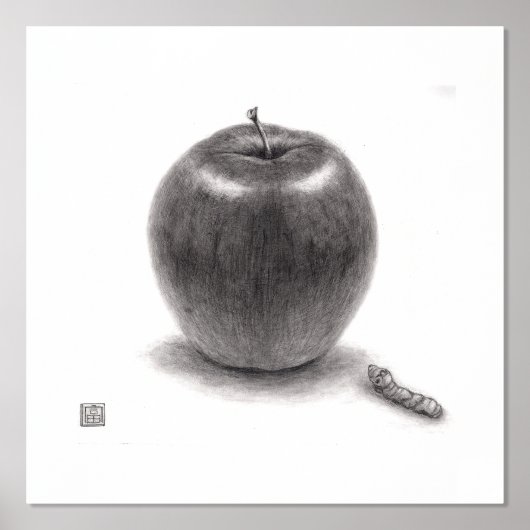 りんごとあおむし FOLIENDRUCKE (Vorderseite)