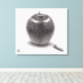 りんごとあおむし LEINWANDDRUCK (Insitu (Holzboden))