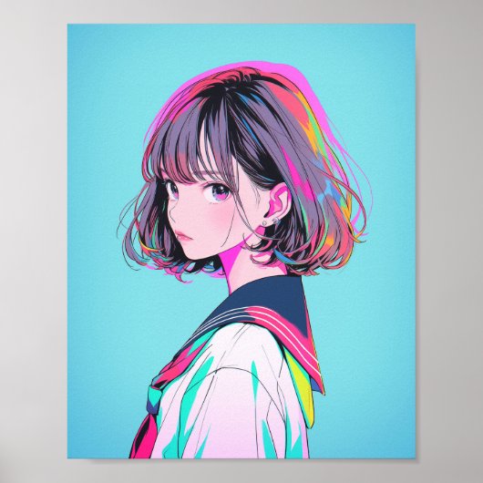 【アイコン用画像】プロフィール画像に最適な画像|ダウンロードアイテム GenerativeAI Poster (Vorne)