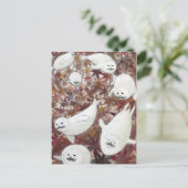 アザラシ四季シリーズ　秋 POSTKARTE (Stehend Vorderseite)