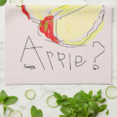 アップル好き？ GESCHIRRTUCH (Gefaltet)