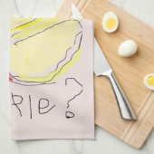 アップル好き？ GESCHIRRTUCH (Viertel Falte)