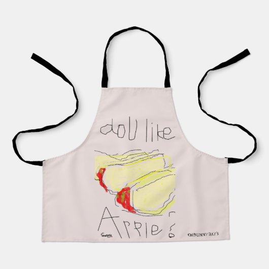 アップル好き？ SCHÜRZE (Vorderseite)