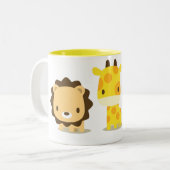 アニマルズ02マグカップ ZWEIFARBIGE TASSE (Vorderseite Links)