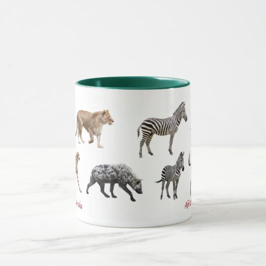 アフリカの動物のマグカップ TASSE (Zentrum)