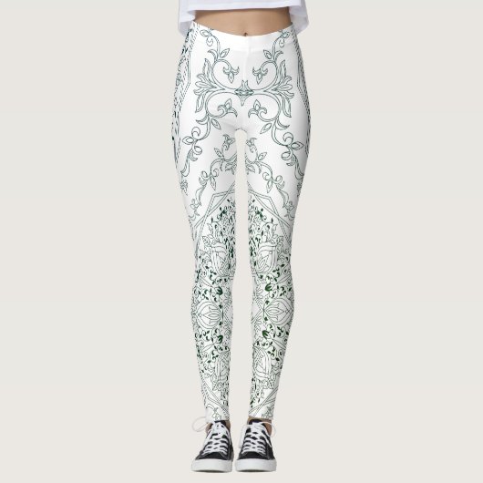 アラベスク文様01 LEGGINGS (Vorderseite)