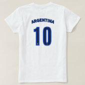 アルゼンチンの T-Shirt (Design Rückseite)