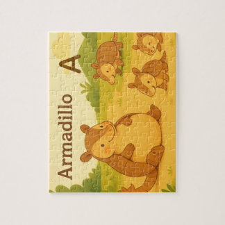 「アルファベットアニマルズ AはArmadillo!」 Puzzle