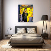 アーティストの部屋アートパネル｜寿司娘 GenerativeAI Leinwanddruck