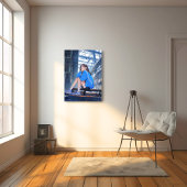 アートパネル|放課後JK 寿司娘 GenerativeAI Leinwanddruck