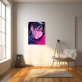 アートパネル Art Panel｜ドアップ close-up｜寿司娘 GenerativeAI Leinwanddruck