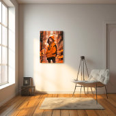 アートパネル Art Panel|ハロウィンカラー 寿司娘 GenerativeAI Leinwanddruck