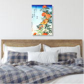 ア ミ に 鳥, 北 Bird and Thistle, Hokusai, Ukiyo-e Leinwanddruck (Insitu (Schlafzimmer))