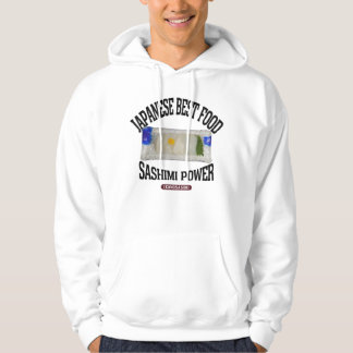 イカの刺身(ビンテージ風) HOODIE