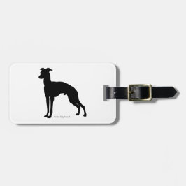イタリアン・グレイハウンド ラゲージタグ Italian Greyhound Luggage tag Gepäckanhänger