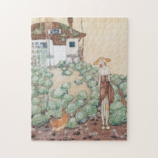 イ ・ ニセ幻 Kay Nielsen想 的な 童話のズ Puzzle (Vertikal)