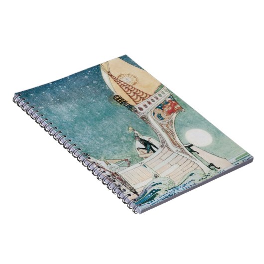 イ ニ セ幻 Kay Nielsen・ 的想な童 Notizblock (Rechte Seite)