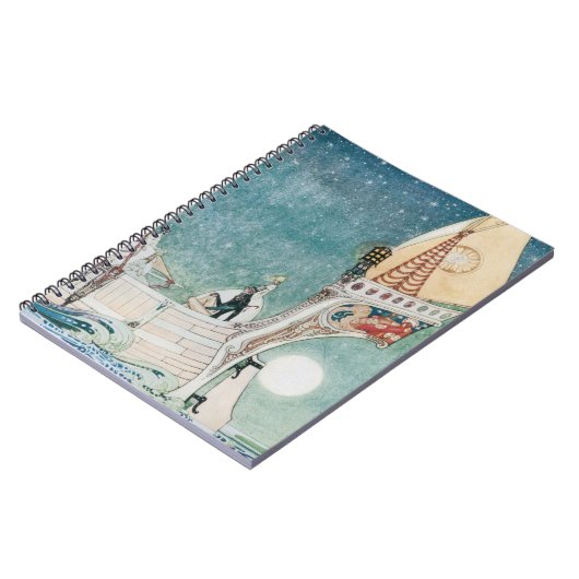 イ ニ セ幻 Kay Nielsen・ 的想な童 Notizblock (Linke Seite)