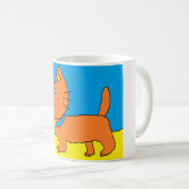 ウクライナ猫ちゃん KAFFEETASSE (VorderseiteRechts)