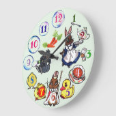 ウサギさんたちの壁時計 GROßE WANDUHR (Winkel)