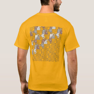 ウサギ・タイルのテセレーション(WBGL) T-Shirt
