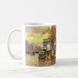 エドゥアール・コルテス パリの街角 KAFFEETASSE