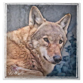 オオカミ タイル FLIESE (Vorderseite)