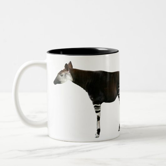 オカピのマグカップ 2 ZWEIFARBIGE TASSE (Links)