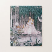 カイ・ニールセン(Kay Nielsen)幻想的な童話のパズル 泉で水を飲もうとする王子 Puzzle (Vertikal)