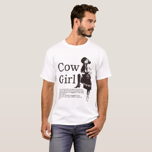 カウガール T-Shirt (Vorne ganz)