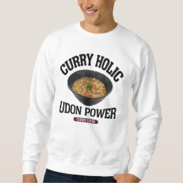 カレーうどん（ビンテージ風） SWEATSHIRT