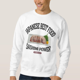 カンパチの刺身（ビンテージ風） SWEATSHIRT