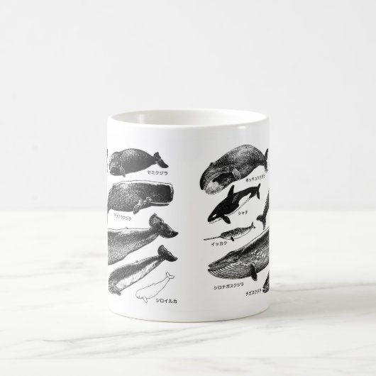 クジラの仲間 KAFFEETASSE (Mittel)