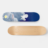 クラウドシリーズ さる ベイブオンスケイト SKATEBOARD (Horizontal)