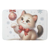 クリスマスと猫 BADEMATTE (Vorderseite)
