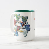 グッピー ZWEIFARBIGE TASSE (Vorderseite Links)