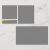 グレーな世界での道筋 VISITENKARTE (Vorne/Hinten)