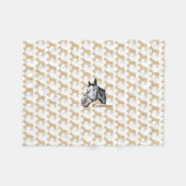 ケイメイ牧場 グラマーちゃん シルエット&顔出し FLEECEDECKE (Vorderseite (Horizontal))