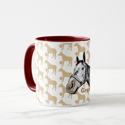 ケイメイ牧場　グラマーちゃん シルエット TASSE (Vorderseite Links)