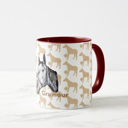 ケイメイ牧場 グラマーちゃん シルエット TASSE (VorderseiteRechts)