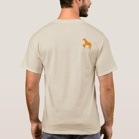 ケイメイ牧場 グラマーちゃん ワンポイント&顔出し T-Shirt (Rückseite)