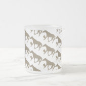 ケイメイ牧場　トントントントロちゃん シルエット MATTGLASTASSE (Mittel)