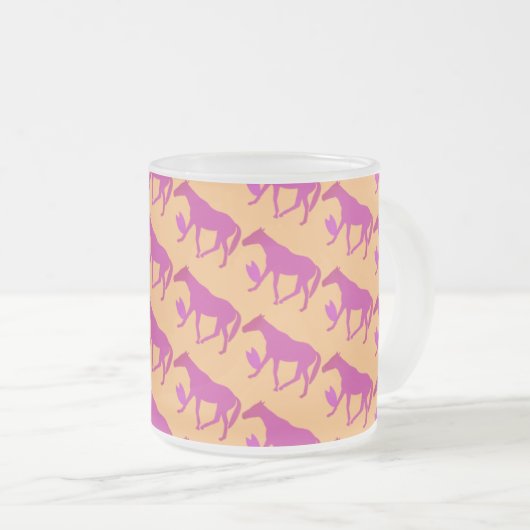 ケイメイ牧場　トントントントロちゃん シルエット MATTGLASTASSE (VorderseiteRechts)