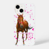 ケイメイ牧場　トントントントロちゃん「躍動感のしぶき」 iPhone HÜLLE (Rückseite)