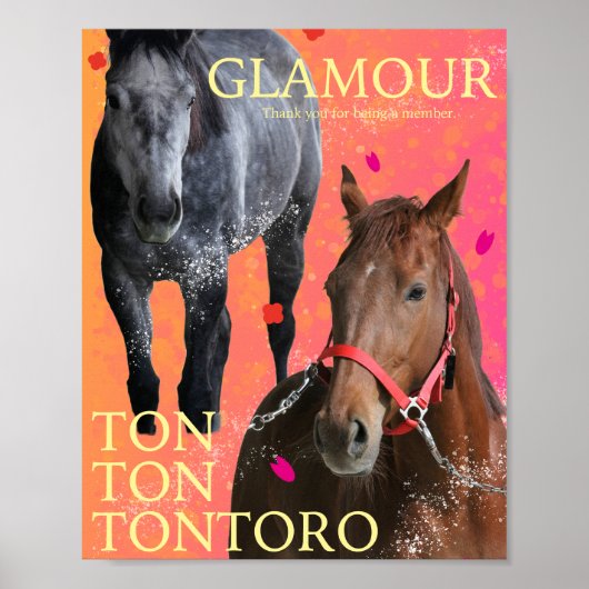 ケイメイ牧場 2頭オリジナル POSTER (Vorne)