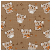 コアラ Koala, der Gitarre spielt Stoff (Nahaufnahme)