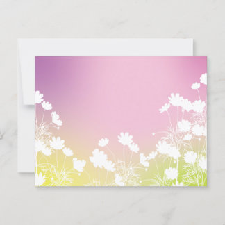 コスモスの花|秋の風を感じるポストカード POSTKARTE