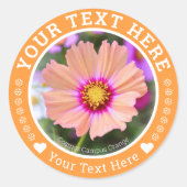 コスモス RUNDER AUFKLEBER (Vorderseite)