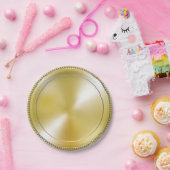 ゴールドペーパープレート ペーパープレート PAPPTELLER (Party)